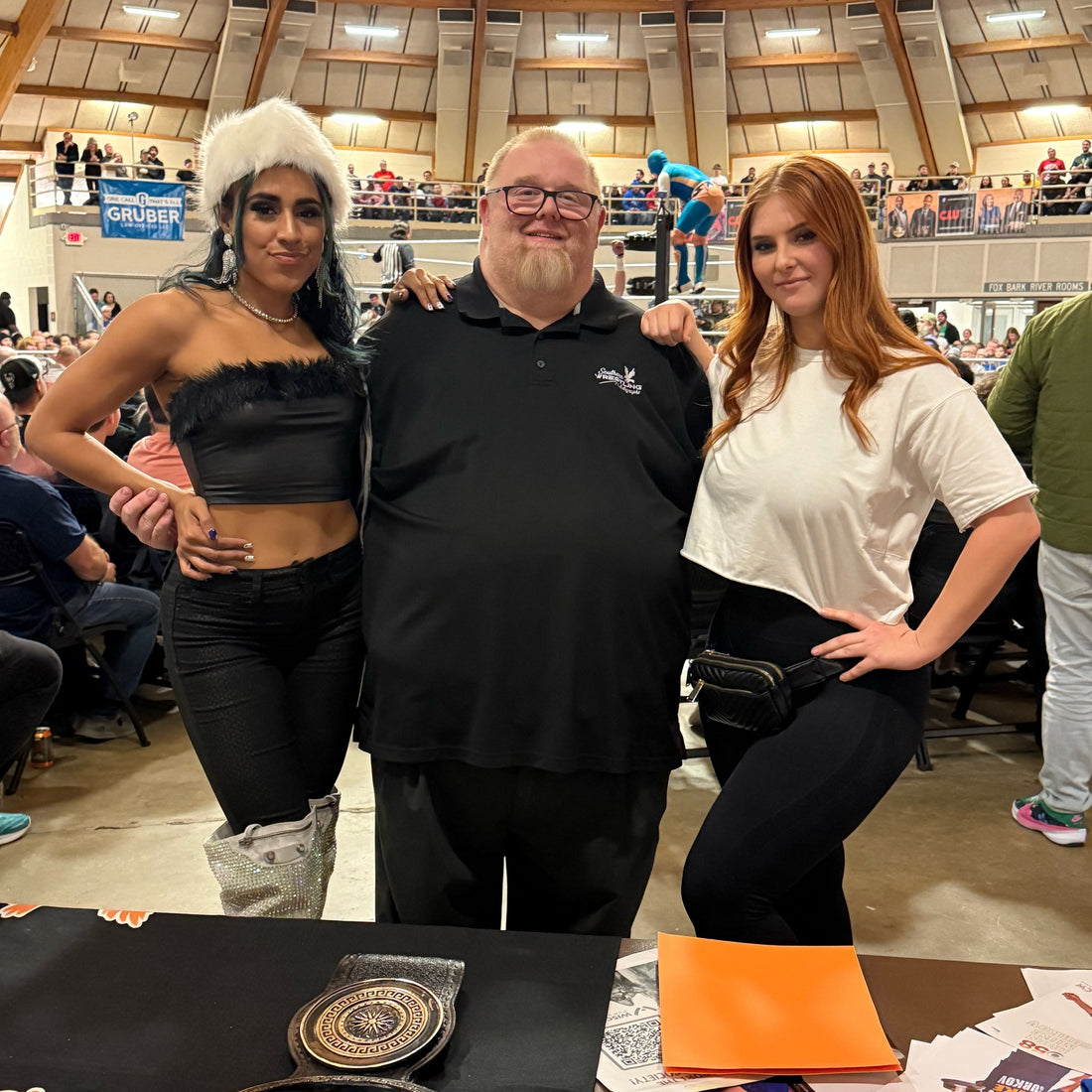 Southern Wrestling Autographs made its Blizzard Brawl Debut!!