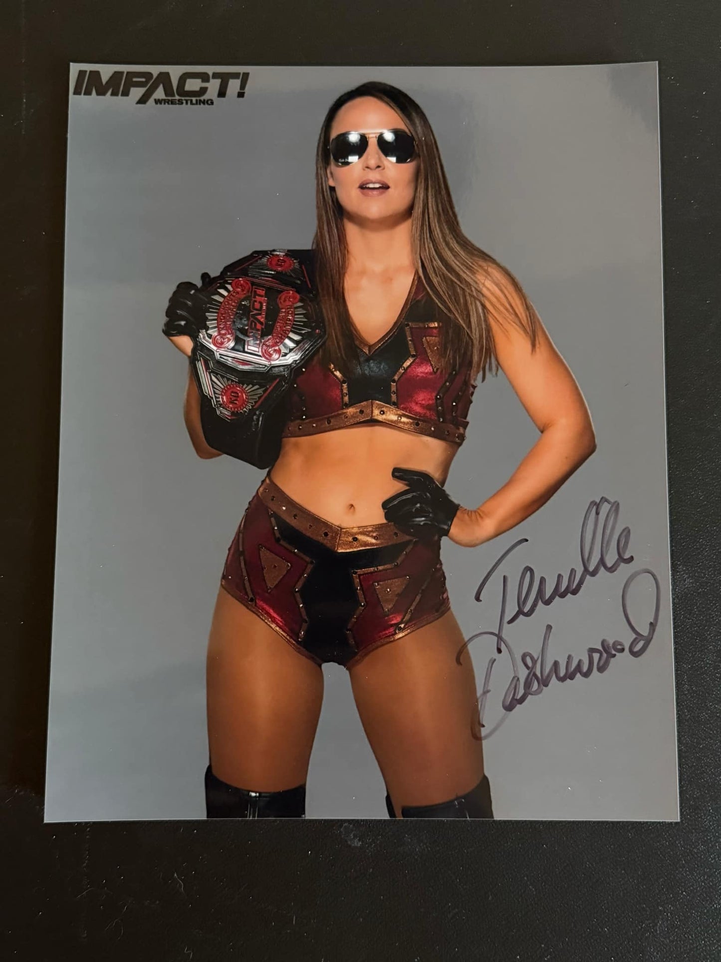 Tenille Dashwood Signed 8x10 photo