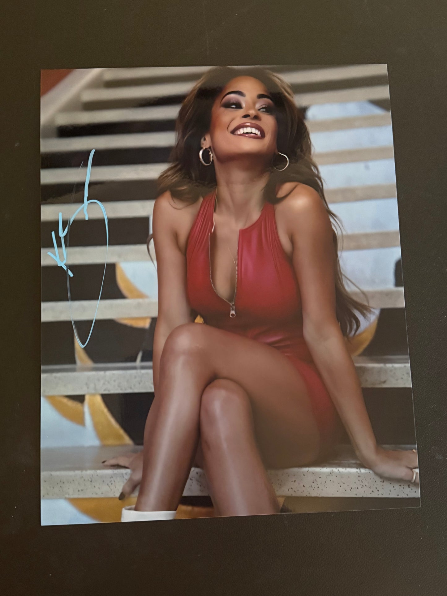 Kayla Braxton 8x10 Photo Signed WWE