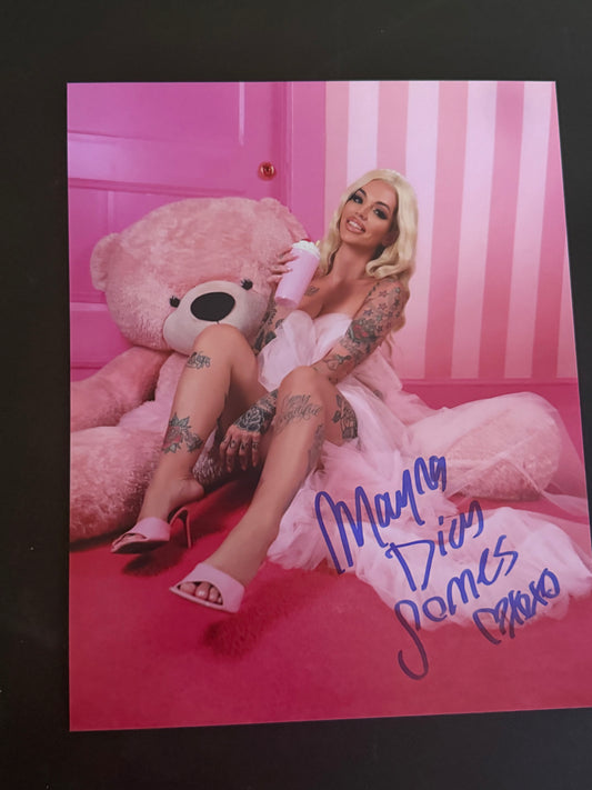 May Valentine Signed 8x10 Photo