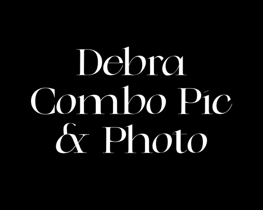 Debra Photo & Signed Photo Combo