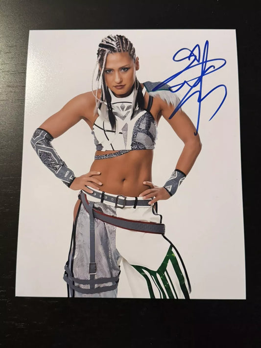 Giulia Signed 8X10 Photo NXT