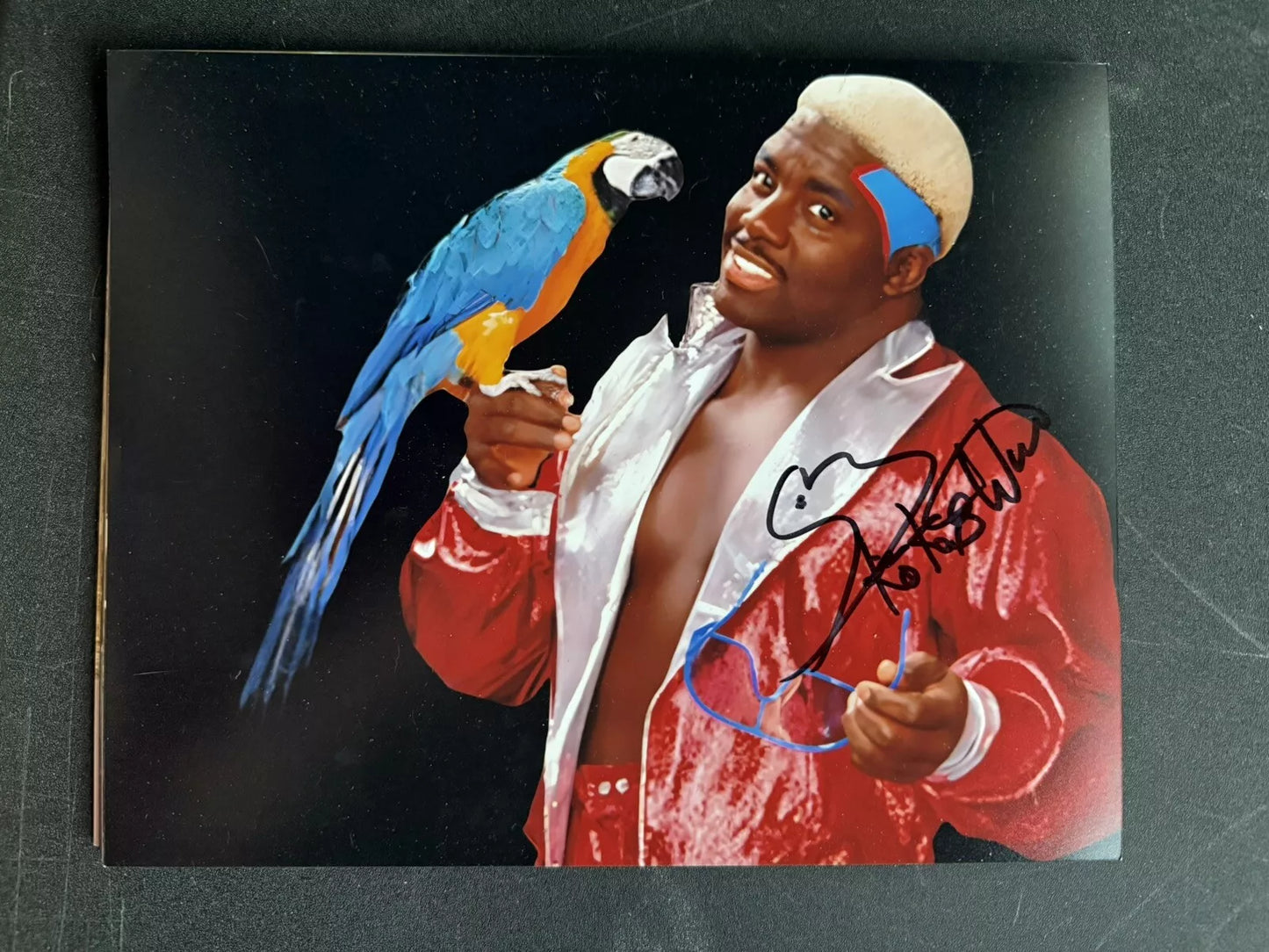 Koko B. Ware Signed 8x10 WWE