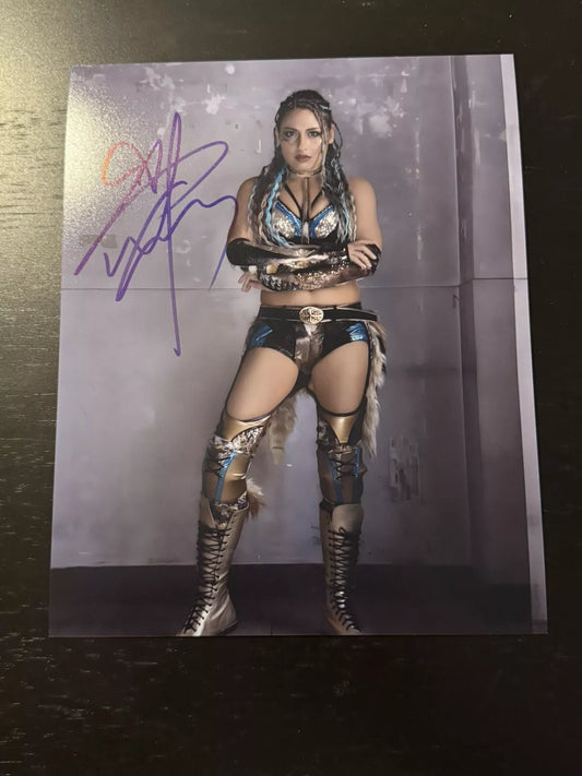 Giulia Signed 8X10 Photo NXT