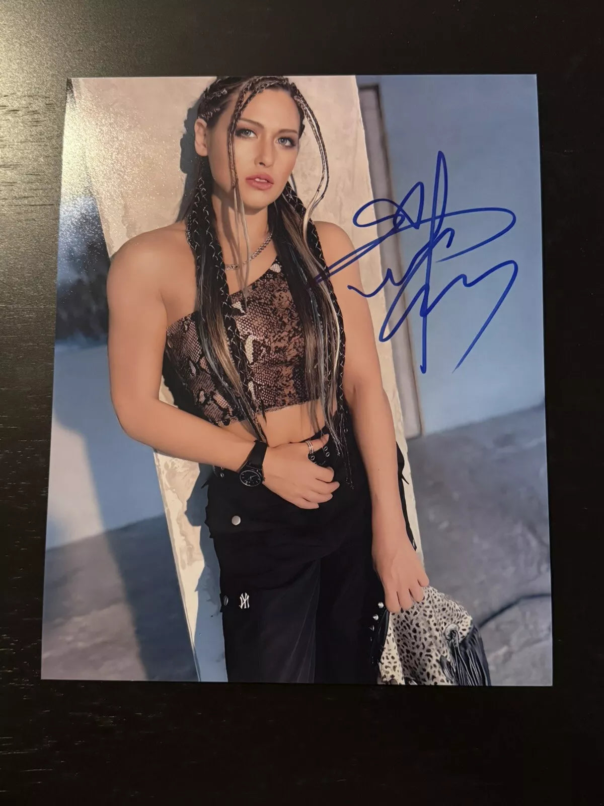 Giulia Signed 8X10 Photo NXT