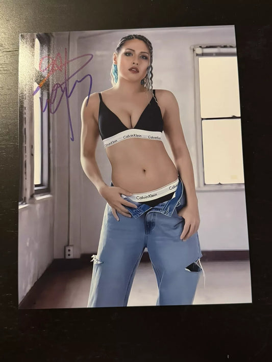 Giulia Signed 8X10 Photo NXT