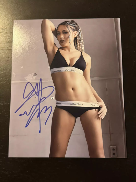 Giulia Signed 8X10 Photo NXT