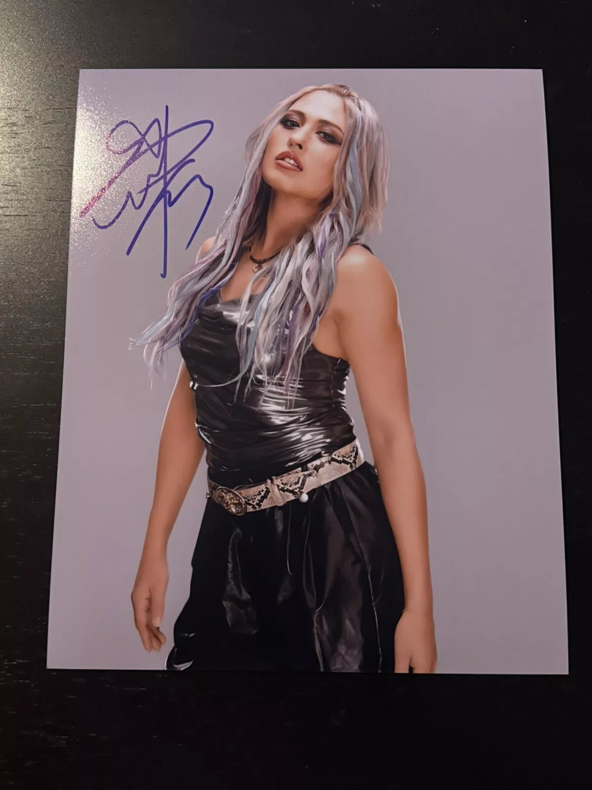 Giulia Signed 8X10 Photo NXT