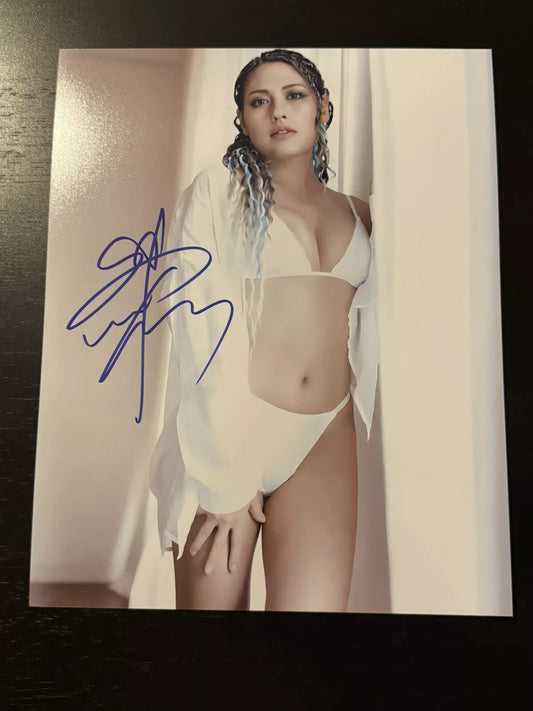 Giulia Signed 8X10 Photo NXT