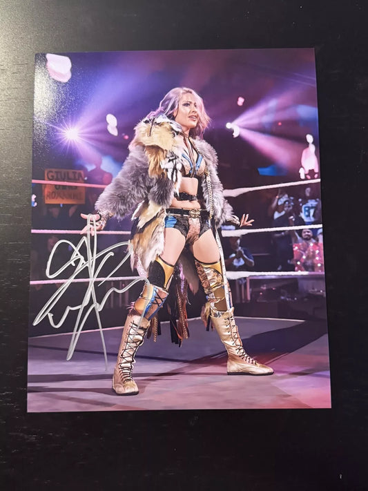 Giulia Signed 8X10 Photo NXT